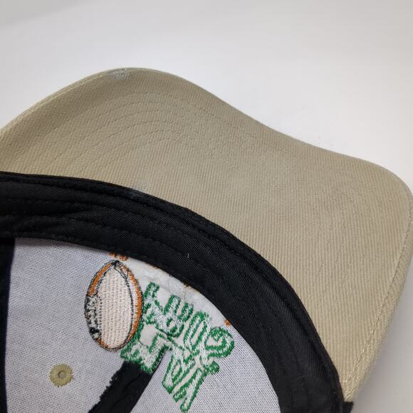 Play The Pros Peppermill Slideback Baseball Cap Black One Size Att Headwear - Picture 8 of 10